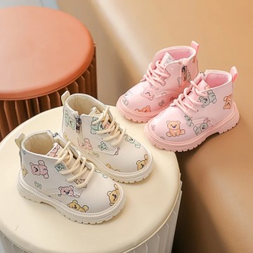 Baby Girl Teddy Winter Boots