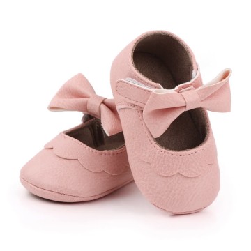 Leather Baby Girl Moccasins...